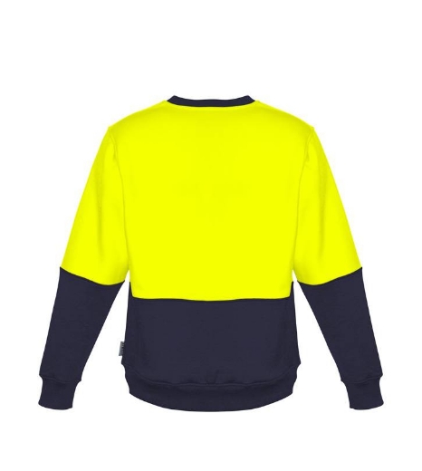 Picture of Syzmik, Unisex Hi Vis Crew Sweatshirt